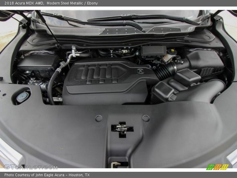 Modern Steel Metallic / Ebony 2018 Acura MDX AWD