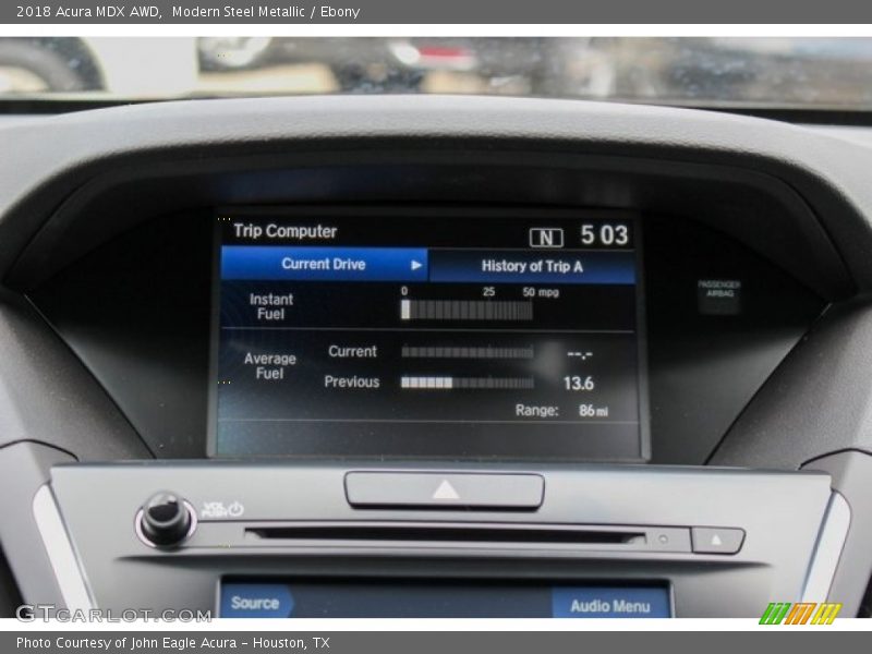 Modern Steel Metallic / Ebony 2018 Acura MDX AWD