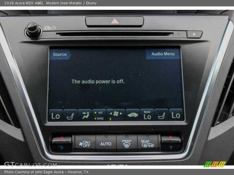Modern Steel Metallic / Ebony 2018 Acura MDX AWD