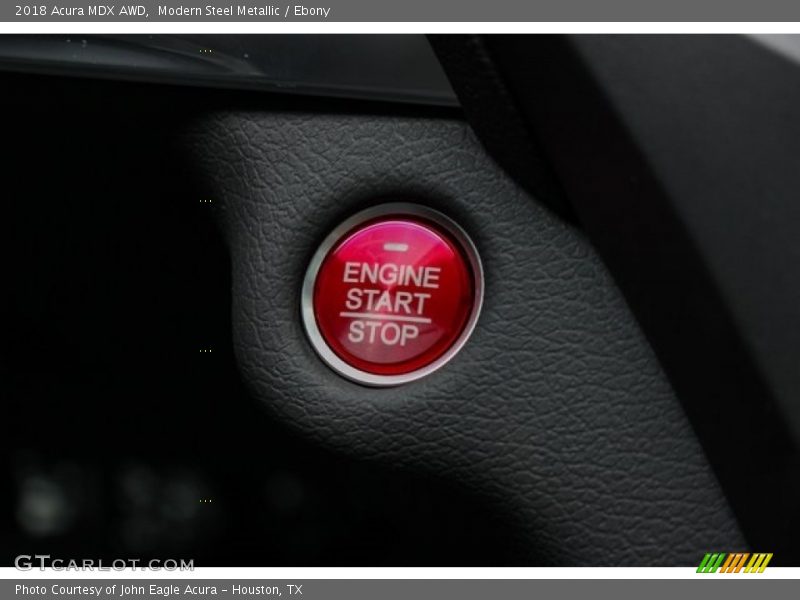Modern Steel Metallic / Ebony 2018 Acura MDX AWD