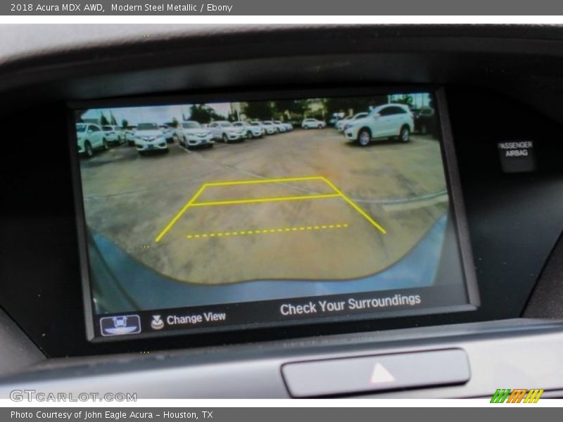 Modern Steel Metallic / Ebony 2018 Acura MDX AWD