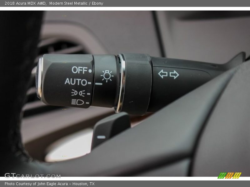 Modern Steel Metallic / Ebony 2018 Acura MDX AWD