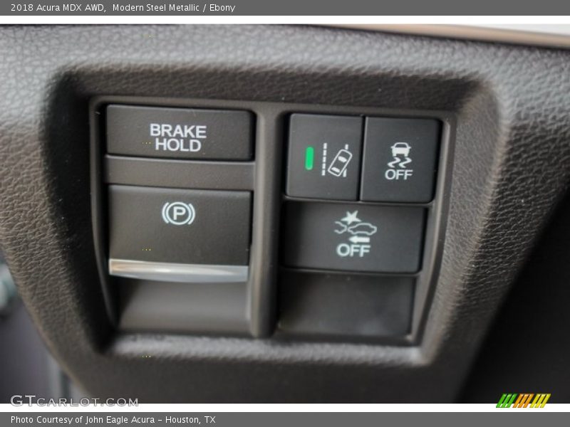 Modern Steel Metallic / Ebony 2018 Acura MDX AWD