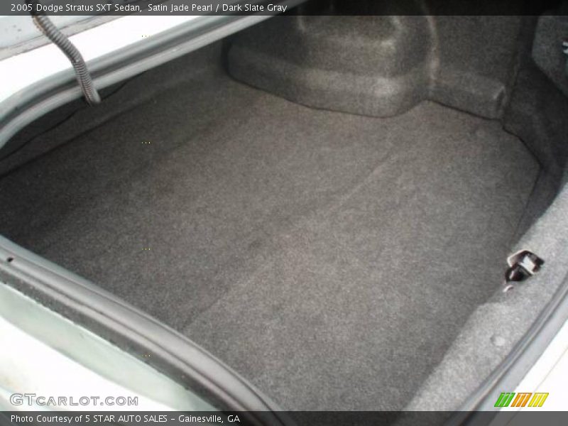 Satin Jade Pearl / Dark Slate Gray 2005 Dodge Stratus SXT Sedan