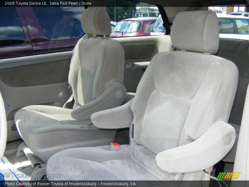 Salsa Red Pearl / Stone 2008 Toyota Sienna LE