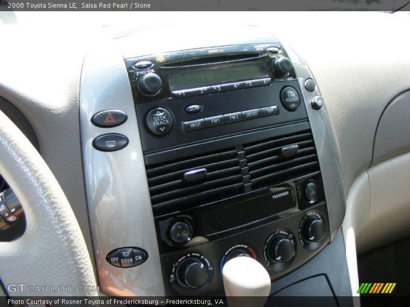 Salsa Red Pearl / Stone 2008 Toyota Sienna LE