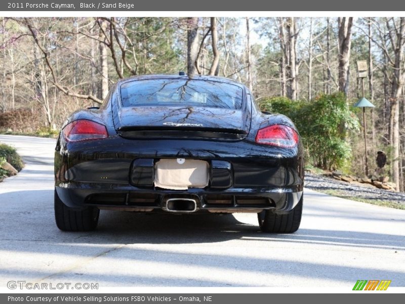 Black / Sand Beige 2011 Porsche Cayman