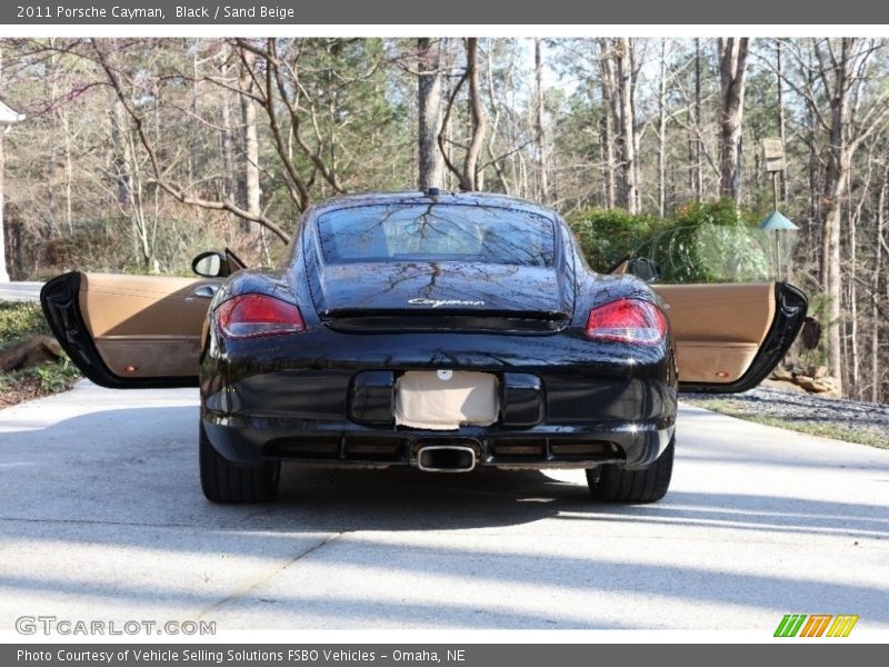 Black / Sand Beige 2011 Porsche Cayman