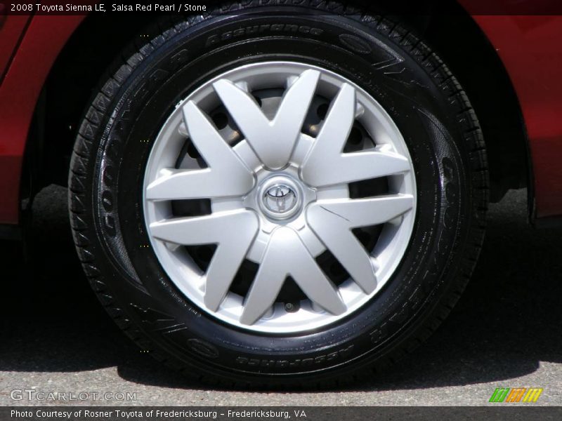 Salsa Red Pearl / Stone 2008 Toyota Sienna LE