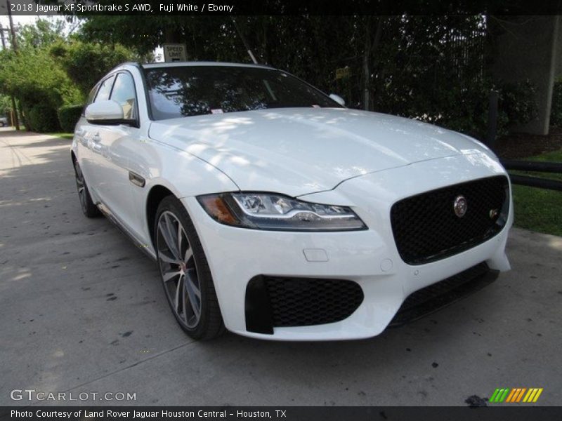 Fuji White / Ebony 2018 Jaguar XF Sportbrake S AWD