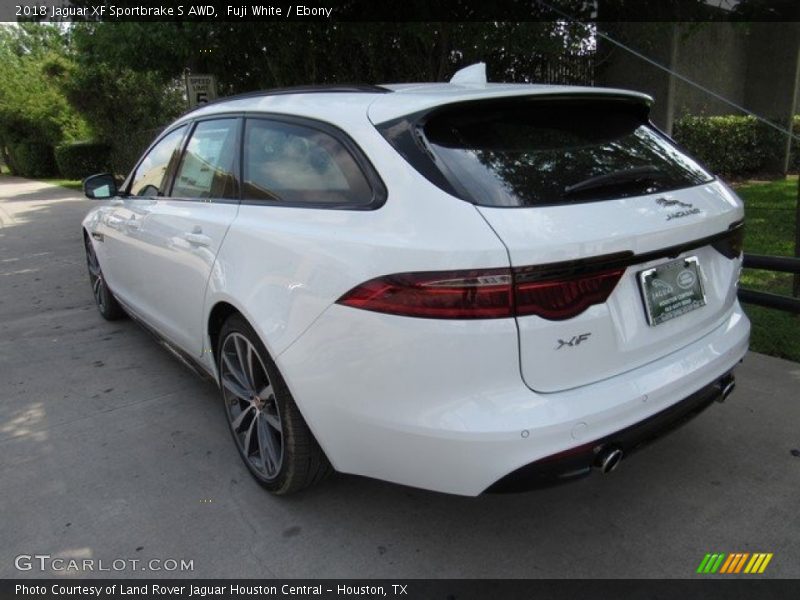 Fuji White / Ebony 2018 Jaguar XF Sportbrake S AWD
