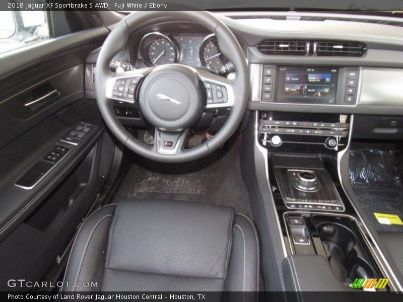 Fuji White / Ebony 2018 Jaguar XF Sportbrake S AWD