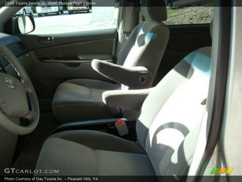 Silver Shadow Pearl / Stone 2008 Toyota Sienna LE