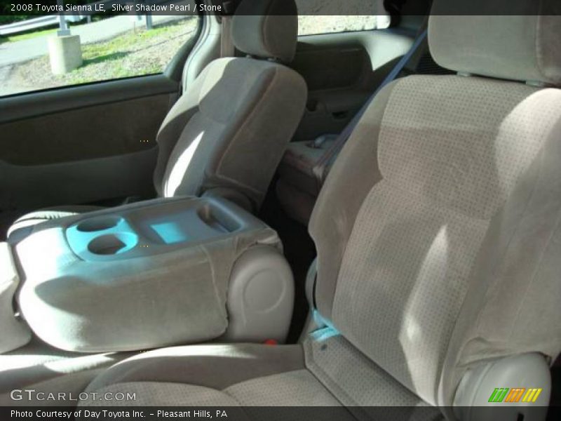 Silver Shadow Pearl / Stone 2008 Toyota Sienna LE