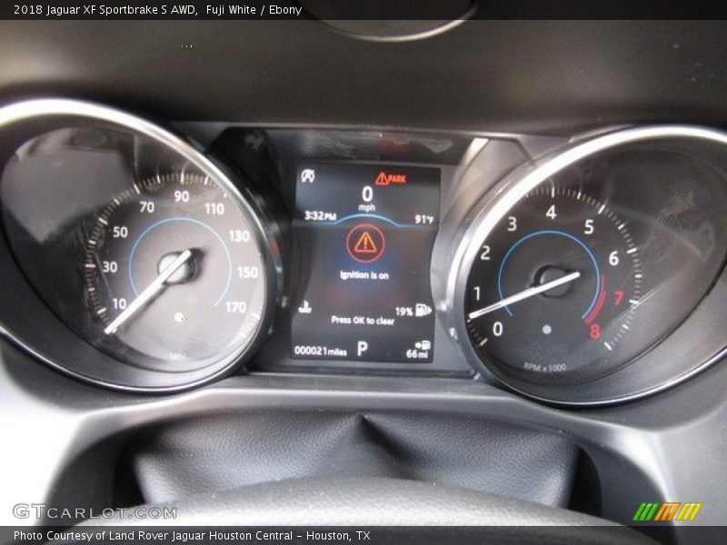  2018 XF Sportbrake S AWD Sportbrake S AWD Gauges