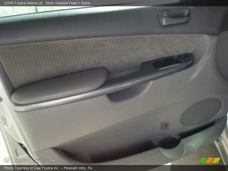 Silver Shadow Pearl / Stone 2008 Toyota Sienna LE