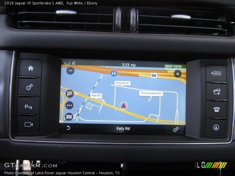 Navigation of 2018 XF Sportbrake S AWD