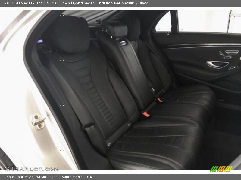Iridium Silver Metallic / Black 2016 Mercedes-Benz S 550e Plug-In Hybrid Sedan