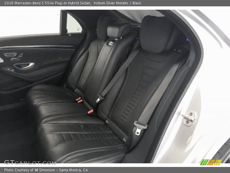 Iridium Silver Metallic / Black 2016 Mercedes-Benz S 550e Plug-In Hybrid Sedan