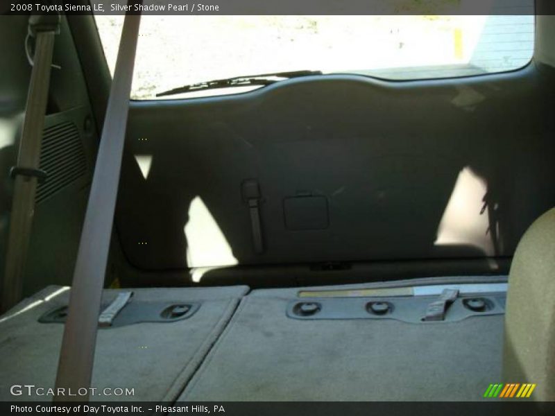 Silver Shadow Pearl / Stone 2008 Toyota Sienna LE