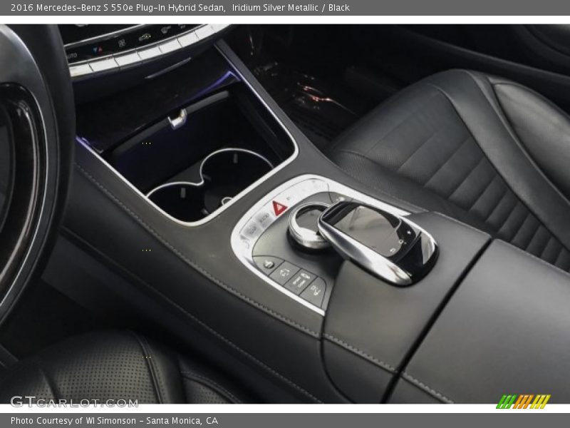 Iridium Silver Metallic / Black 2016 Mercedes-Benz S 550e Plug-In Hybrid Sedan