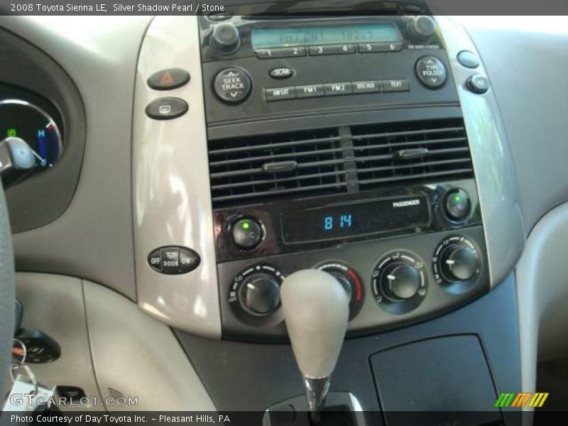 Silver Shadow Pearl / Stone 2008 Toyota Sienna LE