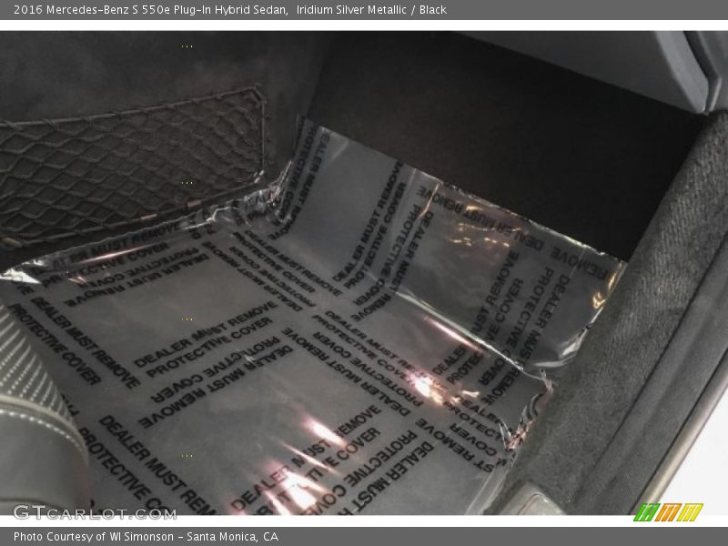 Iridium Silver Metallic / Black 2016 Mercedes-Benz S 550e Plug-In Hybrid Sedan