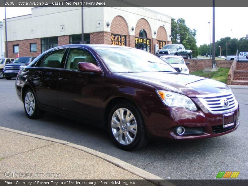 Cassis Red Pearl / Ivory Beige 2008 Toyota Avalon XLS
