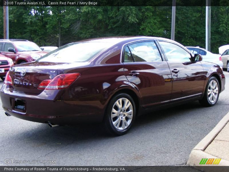 Cassis Red Pearl / Ivory Beige 2008 Toyota Avalon XLS