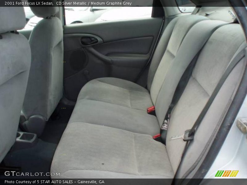CD Silver Metallic / Medium Graphite Grey 2001 Ford Focus LX Sedan