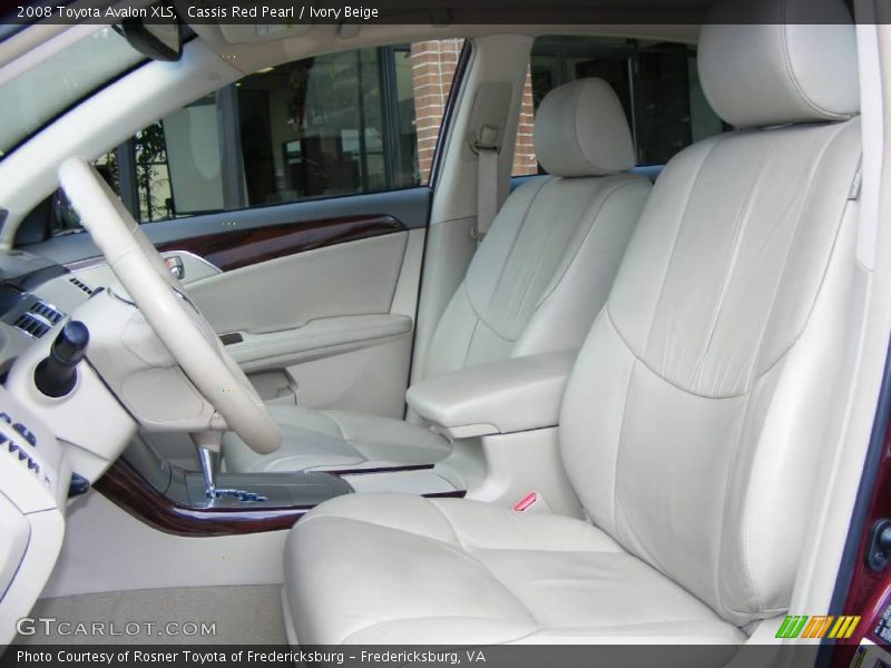 Cassis Red Pearl / Ivory Beige 2008 Toyota Avalon XLS