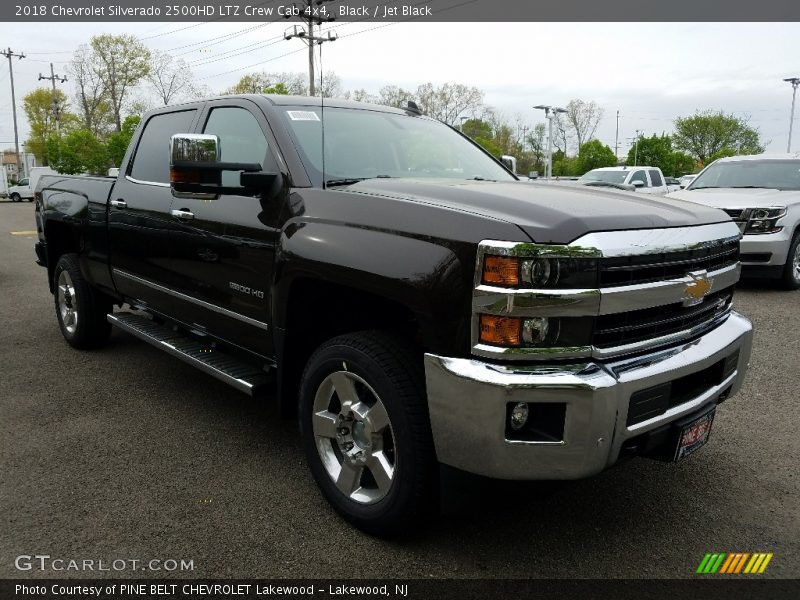 Black / Jet Black 2018 Chevrolet Silverado 2500HD LTZ Crew Cab 4x4