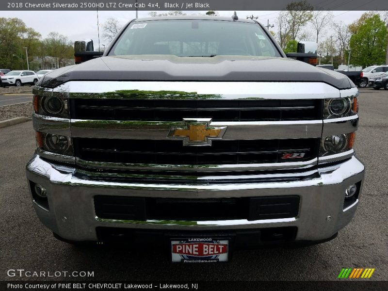 Black / Jet Black 2018 Chevrolet Silverado 2500HD LTZ Crew Cab 4x4