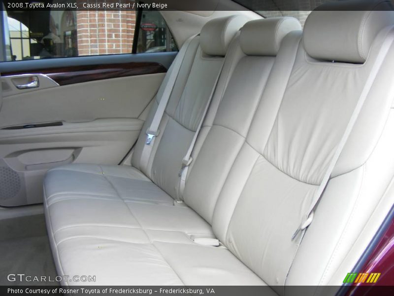 Cassis Red Pearl / Ivory Beige 2008 Toyota Avalon XLS