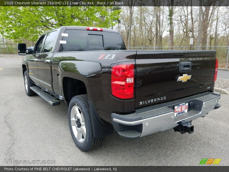 Black / Jet Black 2018 Chevrolet Silverado 2500HD LTZ Crew Cab 4x4