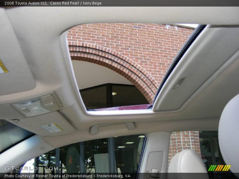 Cassis Red Pearl / Ivory Beige 2008 Toyota Avalon XLS