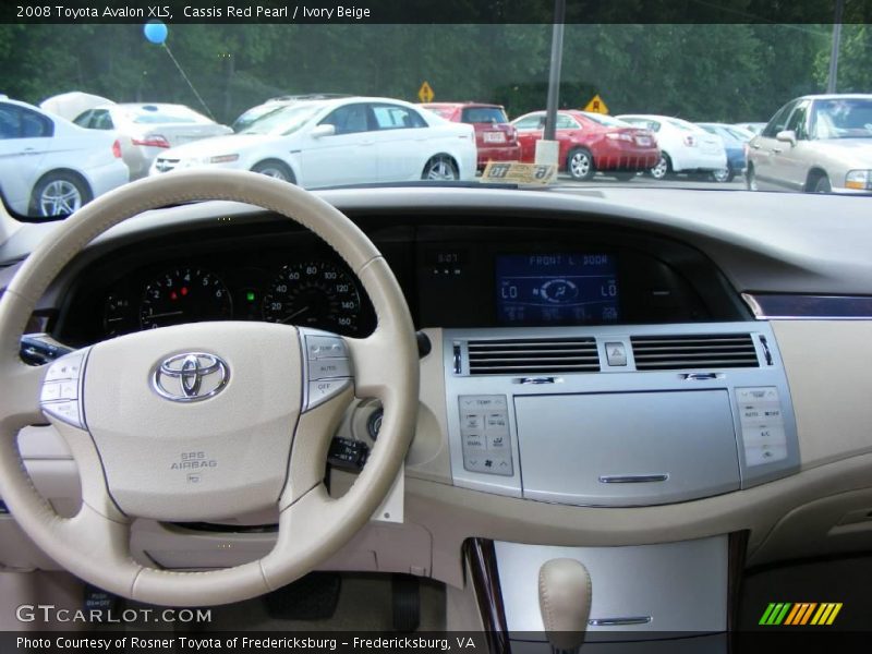 Cassis Red Pearl / Ivory Beige 2008 Toyota Avalon XLS
