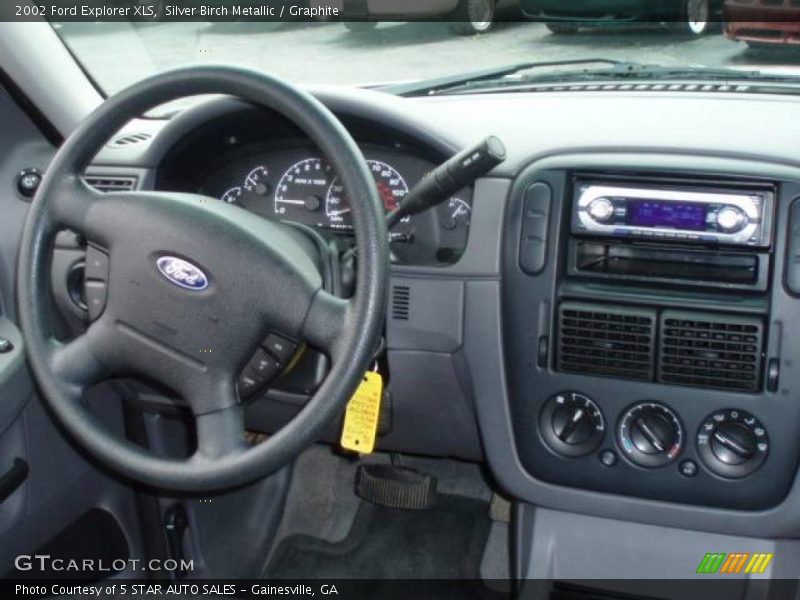 Silver Birch Metallic / Graphite 2002 Ford Explorer XLS