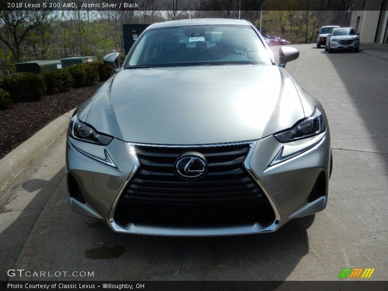 Atomic Silver / Black 2018 Lexus IS 300 AWD