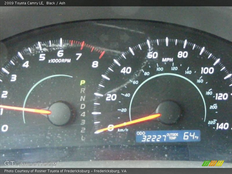 Black / Ash 2009 Toyota Camry LE