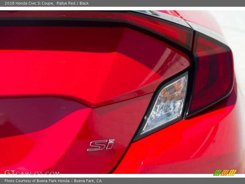 Rallye Red / Black 2018 Honda Civic Si Coupe