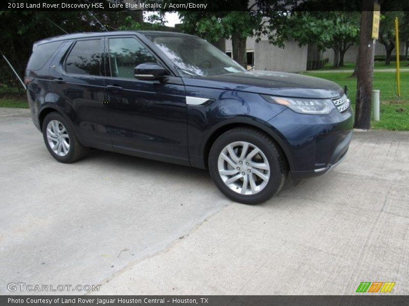 Loire Blue Metallic / Acorn/Ebony 2018 Land Rover Discovery HSE