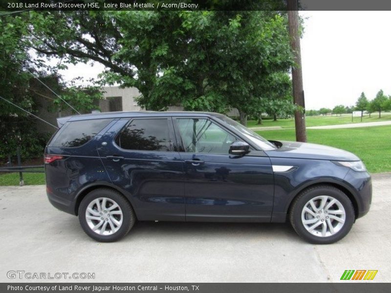 Loire Blue Metallic / Acorn/Ebony 2018 Land Rover Discovery HSE