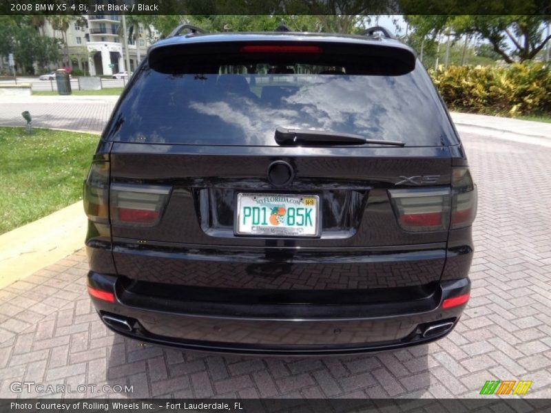 Jet Black / Black 2008 BMW X5 4.8i