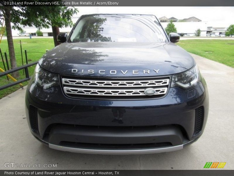 Loire Blue Metallic / Acorn/Ebony 2018 Land Rover Discovery HSE