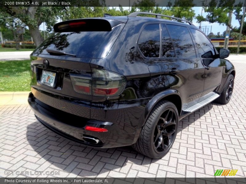Jet Black / Black 2008 BMW X5 4.8i