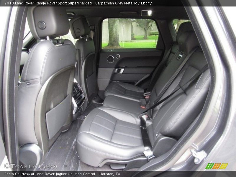 Rear Seat of 2018 Range Rover Sport Supercharged