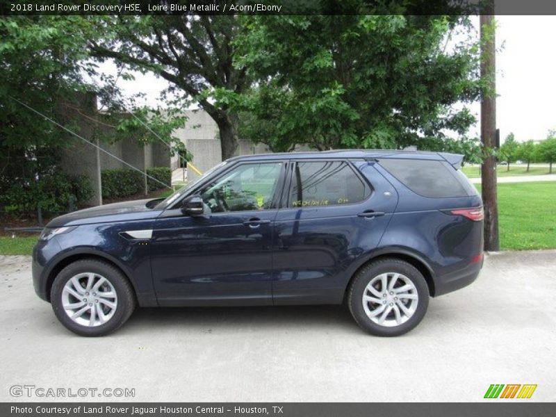 Loire Blue Metallic / Acorn/Ebony 2018 Land Rover Discovery HSE