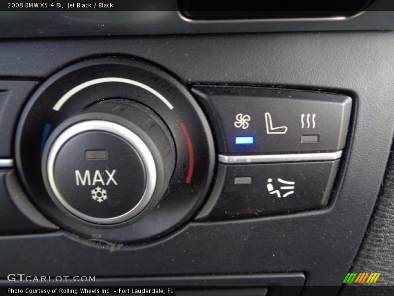 Jet Black / Black 2008 BMW X5 4.8i