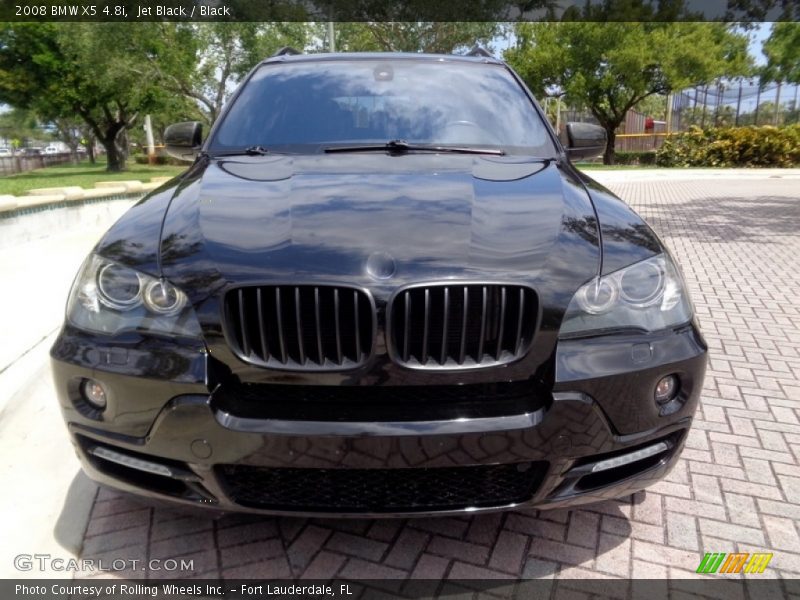 Jet Black / Black 2008 BMW X5 4.8i